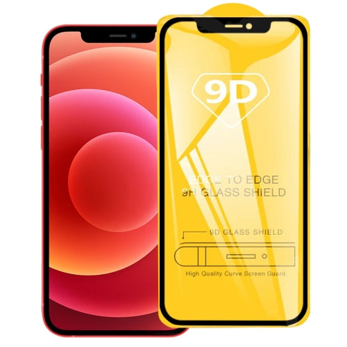 9D Displayschutz aus gehärtetem Glas iPhone 12/12 Pro