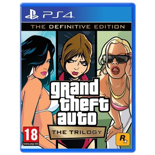Jeu Grand Theft Auto Trilogy - Definitive Edition PS4 [GTA]