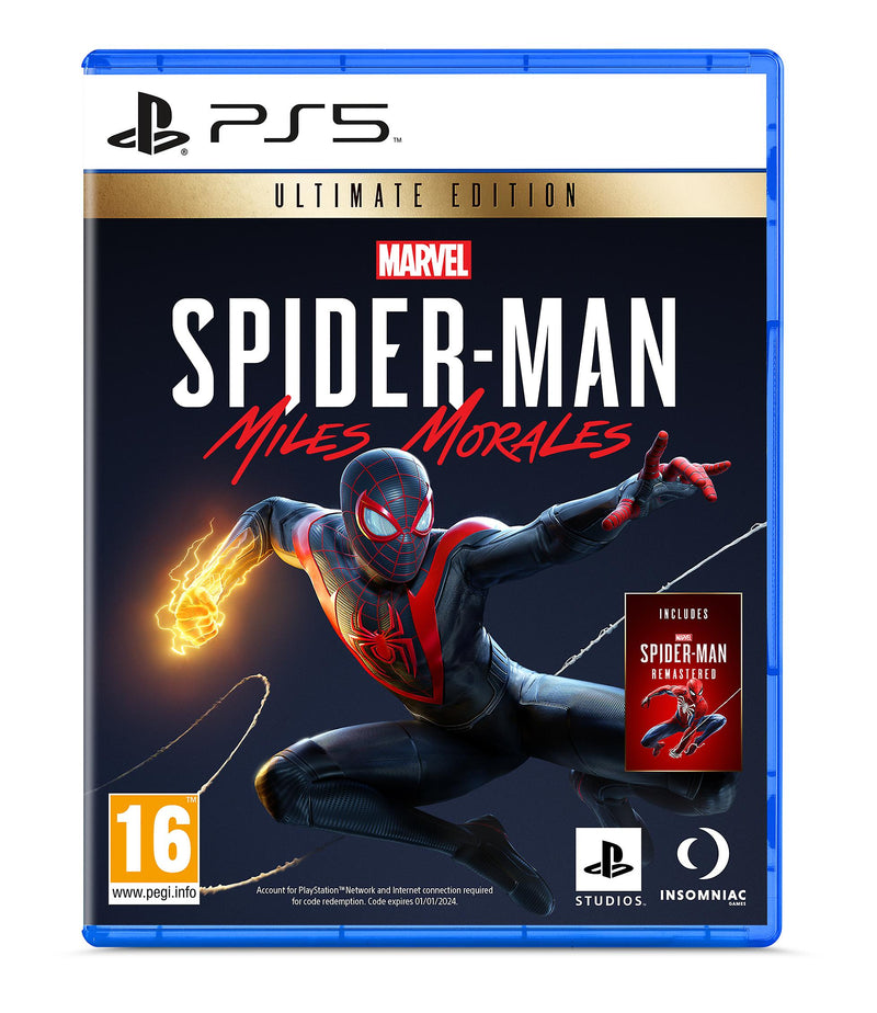 Juego Spider Man Miles Morales Ultimate Edition PS5