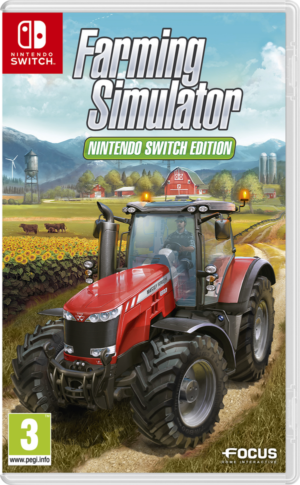 Farming Simulator Switch Edition-Spiel (Code in Box) Nintendo Switch
