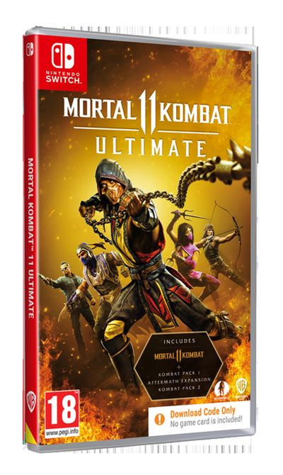 Mortal Kombat 11 Ultimate Game (Code in Box) Nintendo Switch