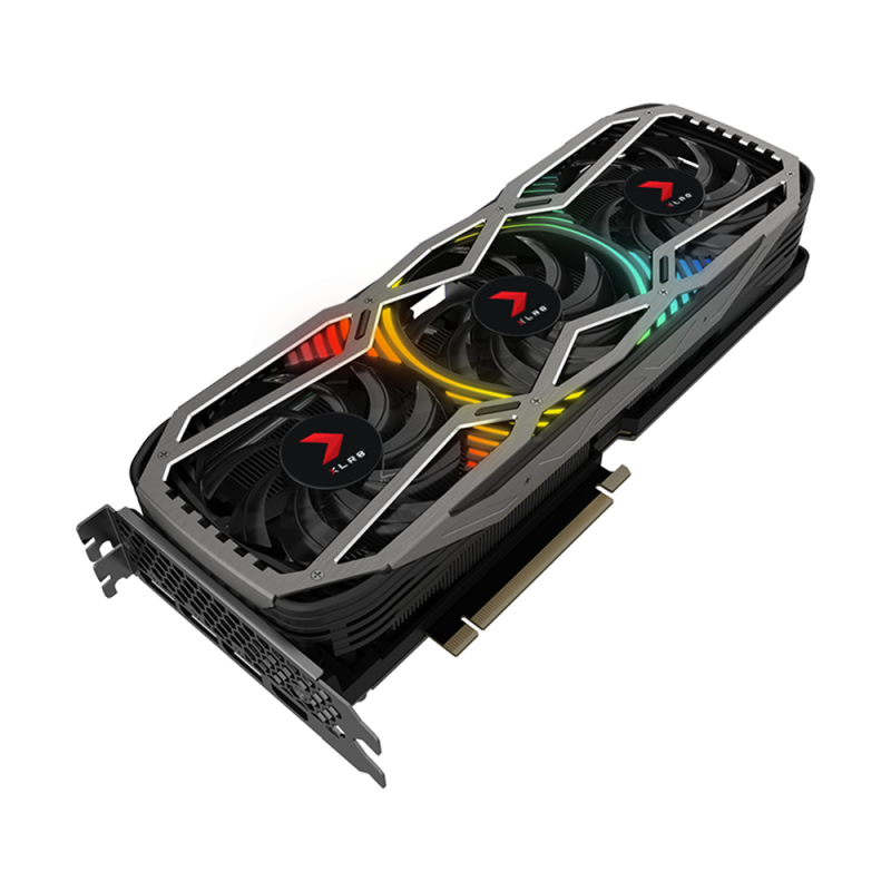 Placa Gráfica PNY GeForce RTX 3070 XLR8 Gaming REVEL EPIC-X RGB Triple Fan LHR 8GB GDDR6