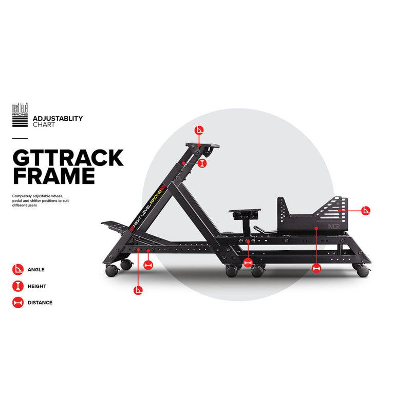 Cabina Next Level Racing GT Track Frame Only Simulator