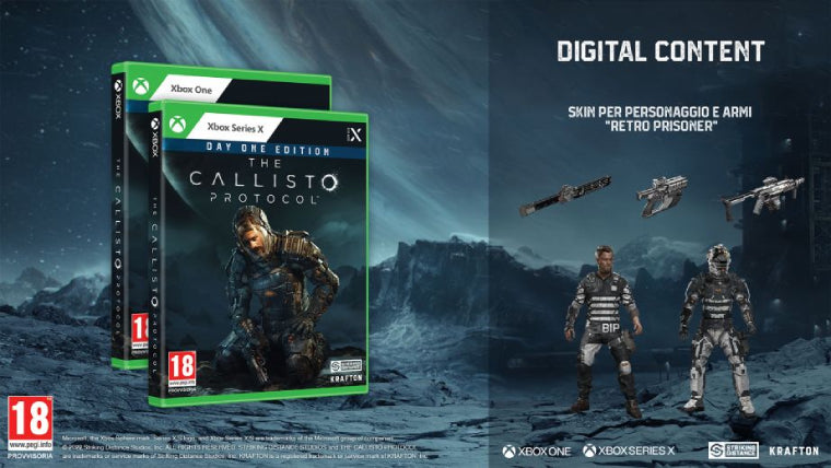 Jogo The Callisto Protocol - Day One Edition Xbox Series X