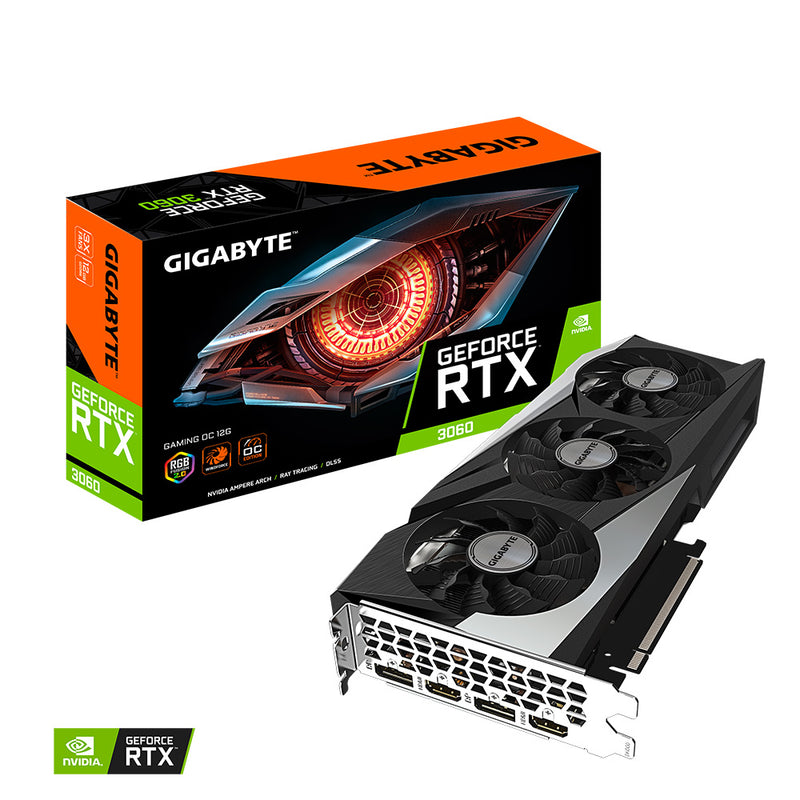 Gigabyte GeForce RTX 3060 Gaming OC 12GB GDDR6 Graphics Card