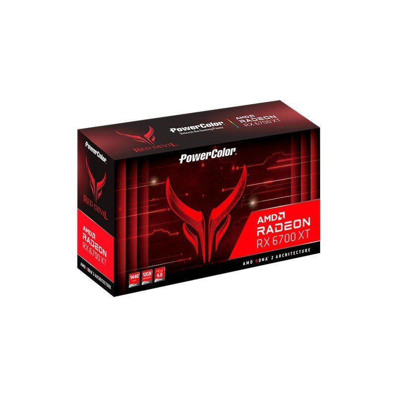Carte graphique PowerColor Red Devil AMD Radeon RX 6700 XT 12 Go GDDR6