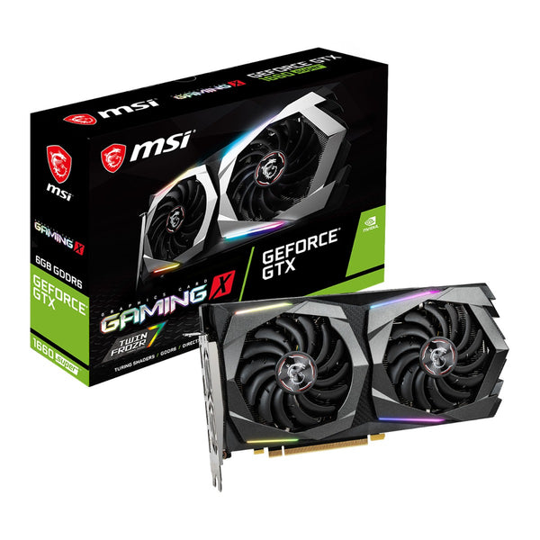 Gaming Gtx 1100 Graphics Card MSI GeForce GTX 1660 SUPER GAMING X