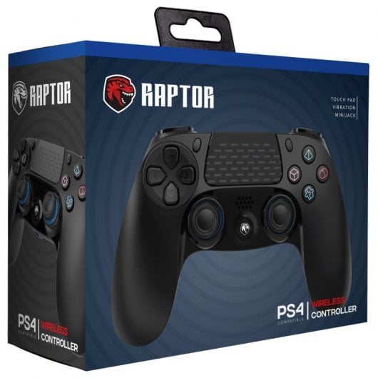 Controller wireless PS4 Raptor nero