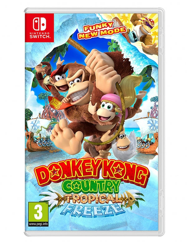 Jogo Donkey Kong Country: Tropical Freeze Nintendo Switch