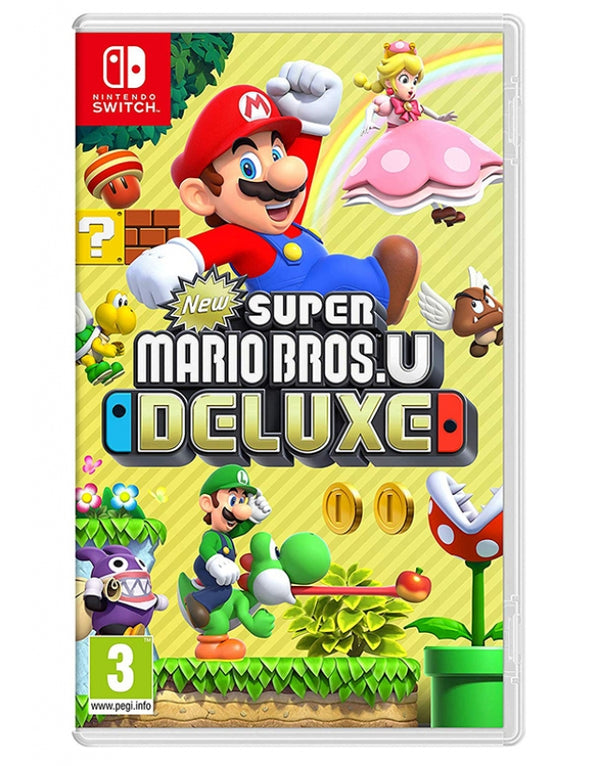 Juego New Super Mario Bros. Interruptor de Nintendo U Deluxe