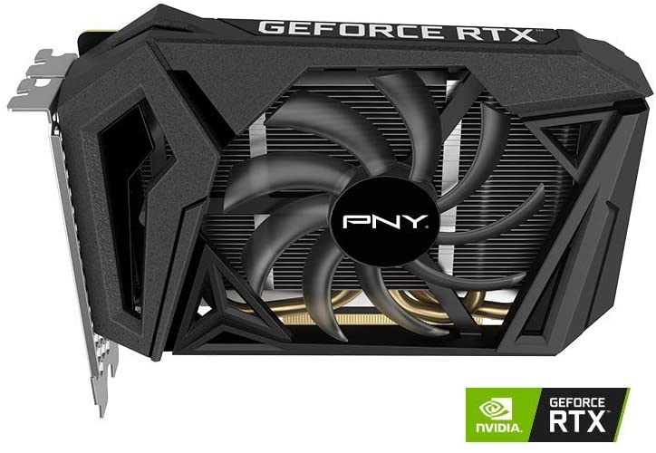 Grafikkarte PNY GeForce RTX 2060 Einzellüfter 6 GB GDDR6