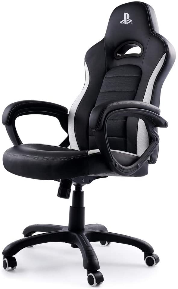 Cadeira Gaming Nacon PlayStation CH-350 Preta / Branca