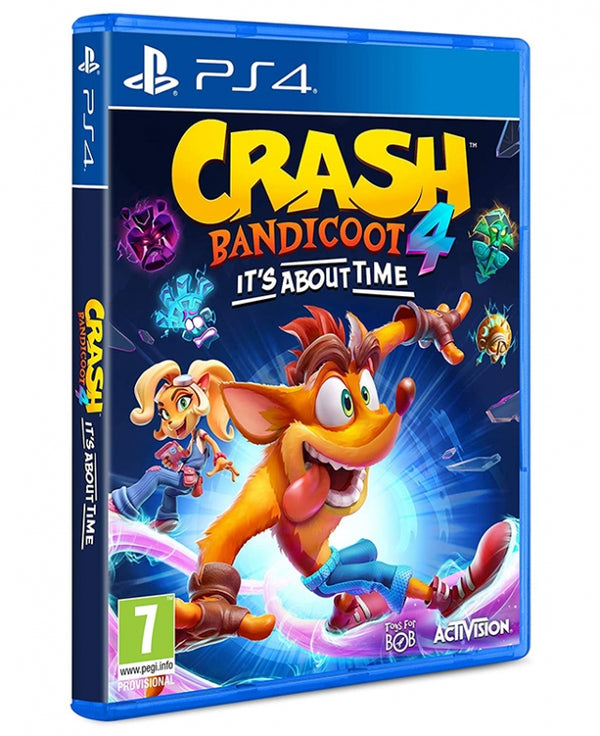 Jeu Crash Bandicoot 4:Il était temps PS4
