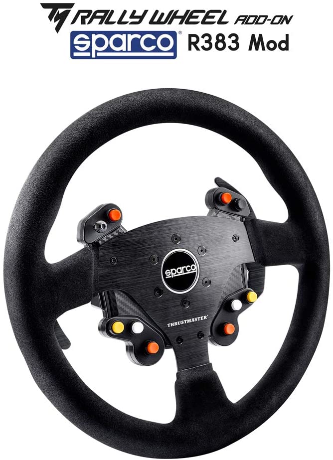 Volant Thrustmaster + Frein à main/Shifter TM Rally Race Gear Sparco Mod Kit