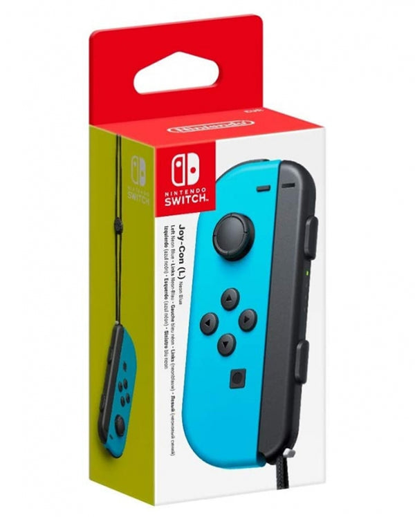 Controller Joy-Con sinistro blu neon per Nintendo Switch