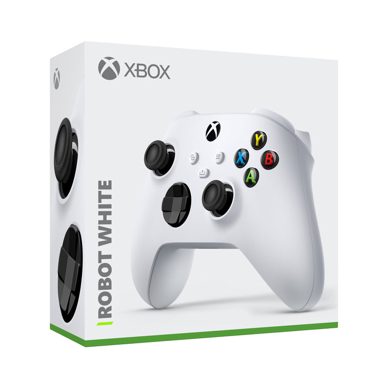 Controlador de robot inalámbrico Microsoft Xbox Blanco/Blanco (Xbox One/Series X/S/PC)