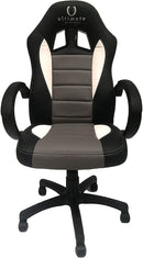 Chaise de jeu ultime Taurus Noir, Gris, Blanc