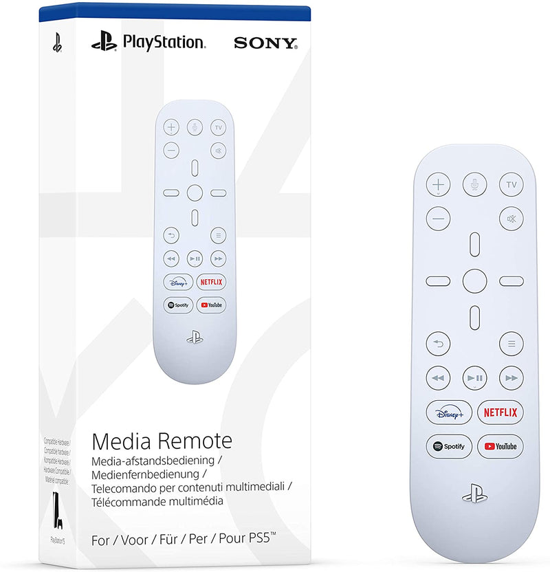 Sony Comando Multimédia PS5 Branco