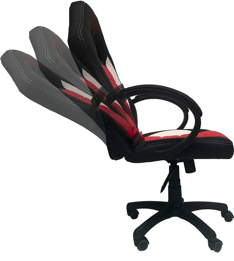 Ultimate Gaming Chair Taurus Black,Red,White