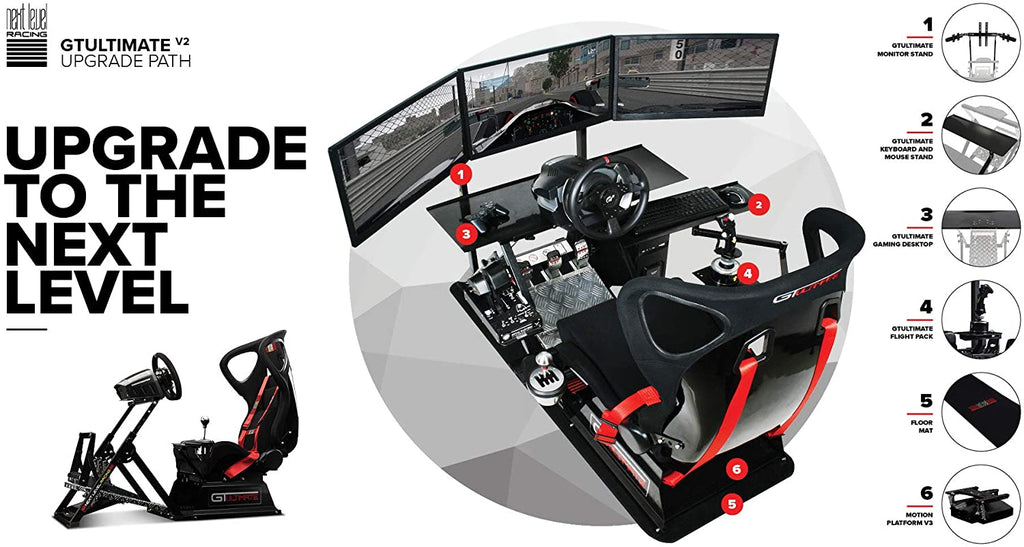 Next Level Racing Setup Cockpit Next Level Racing GT Ultimate V2