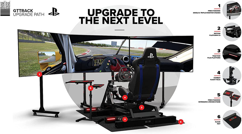 Cockpit Next Level Racing GTtrack Edición PlayStation