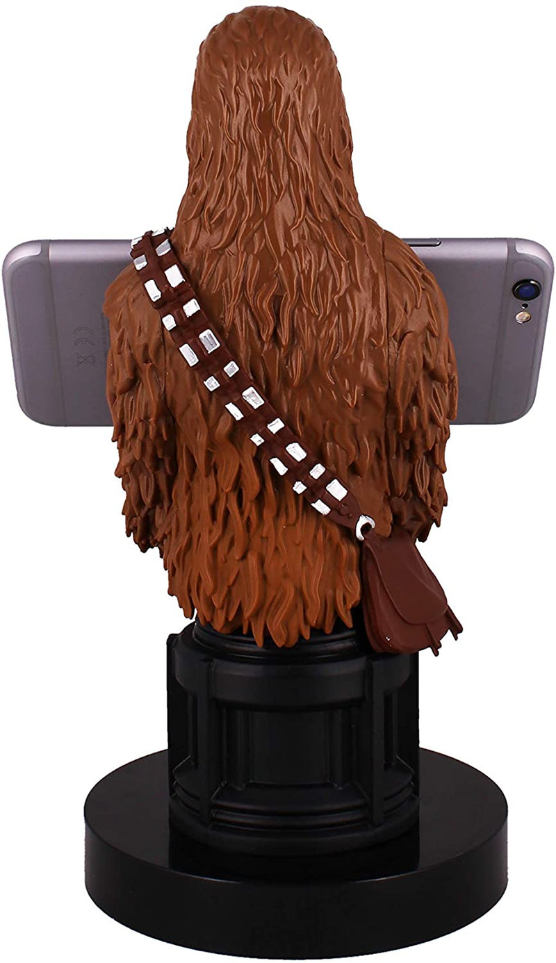 Soporte Cable Guys Star Wars Chewbacca en pedestal