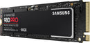 SSD Samsung 980 PRO 500GB M.2 2280 MLC V-NAND NVMe PCIe 4.0 (6900Mb/s) Compatible con PS5