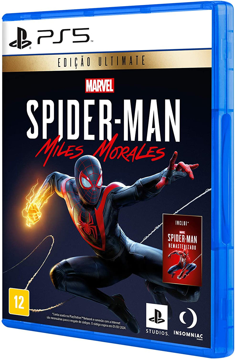 Spider-Man Miles Morales Ultimate Edition Ps5, Jogo de Videogame Ps5 Usado  83856338