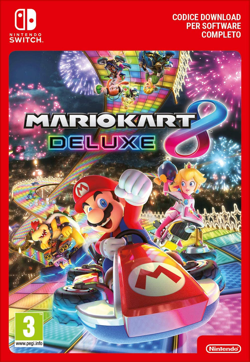 Nintendo Switch V2 + Mario Kart 8 Deluxe + 3 mois Switch Online (32 Go)