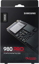 SSD Samsung 980 PRO 500GB M.2 2280 MLC V-NAND NVMe PCIe 4.0 (6900Mb/s) Compatible con PS5