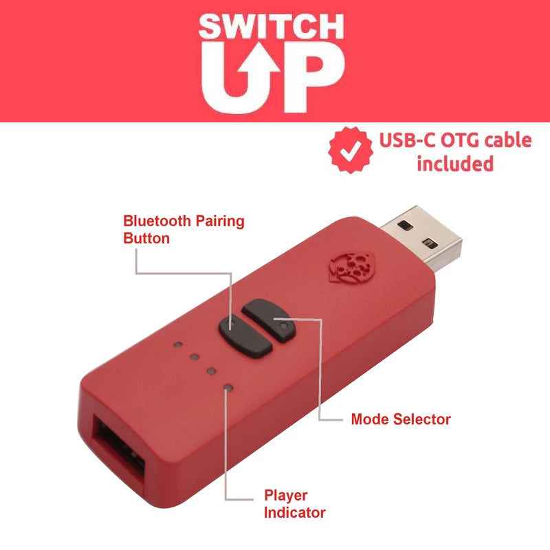 Adattatore per controller Nintendo Switch per potenziamento giochi Switch Up