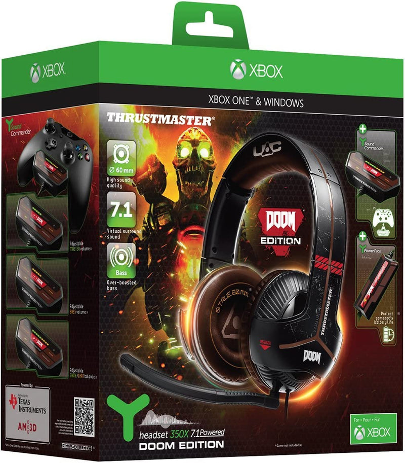 Auscultadores Gaming Thrustmaster Y350X 7.1 Powered DOOM Edition Xbox/PC