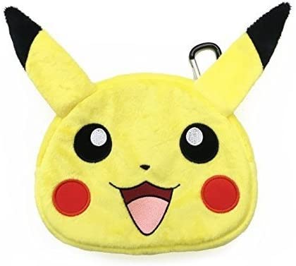 Hori Pikachu Plush Pouch Bag Nintendo 3DS XL/2DS