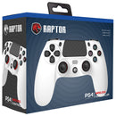 Raptor White PS4 Wireless-Controller