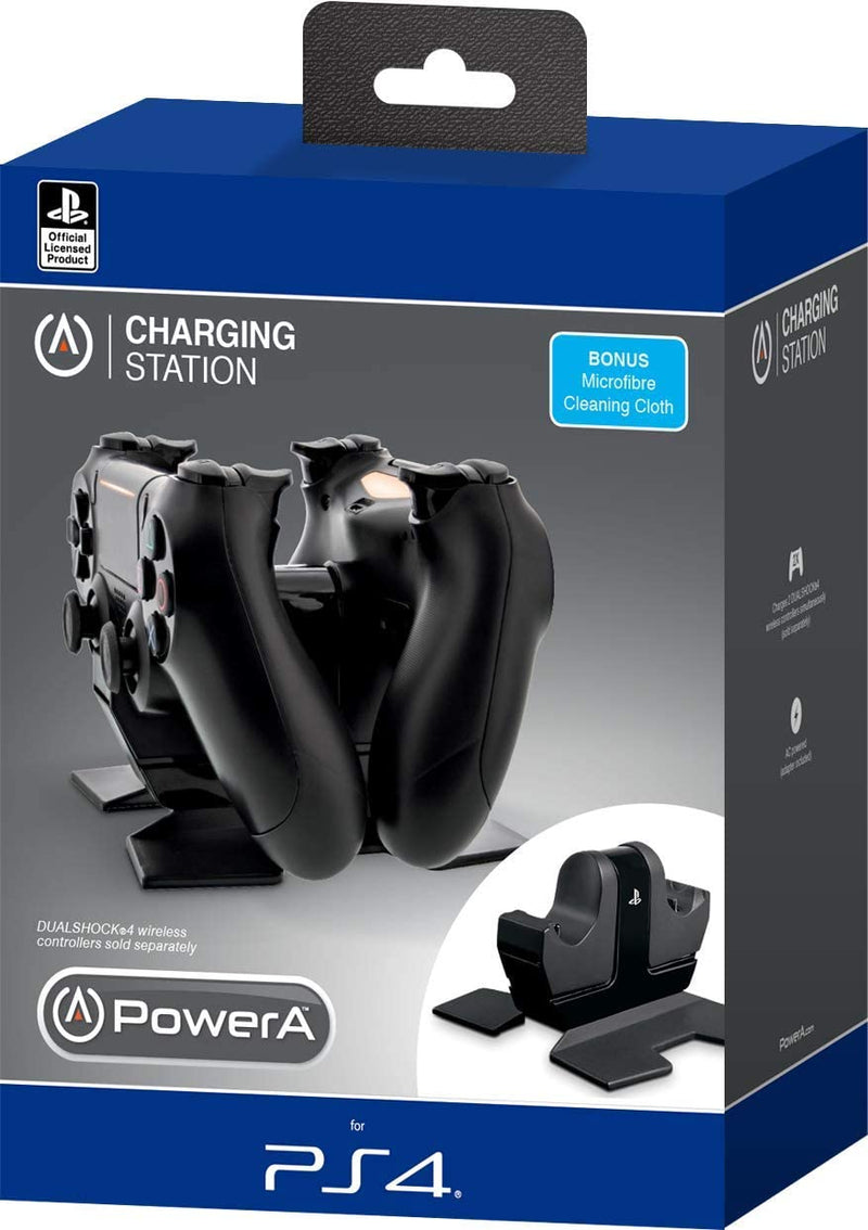 Contrôleurs de chargeur PowerA Dual Charging Station Dock PS4