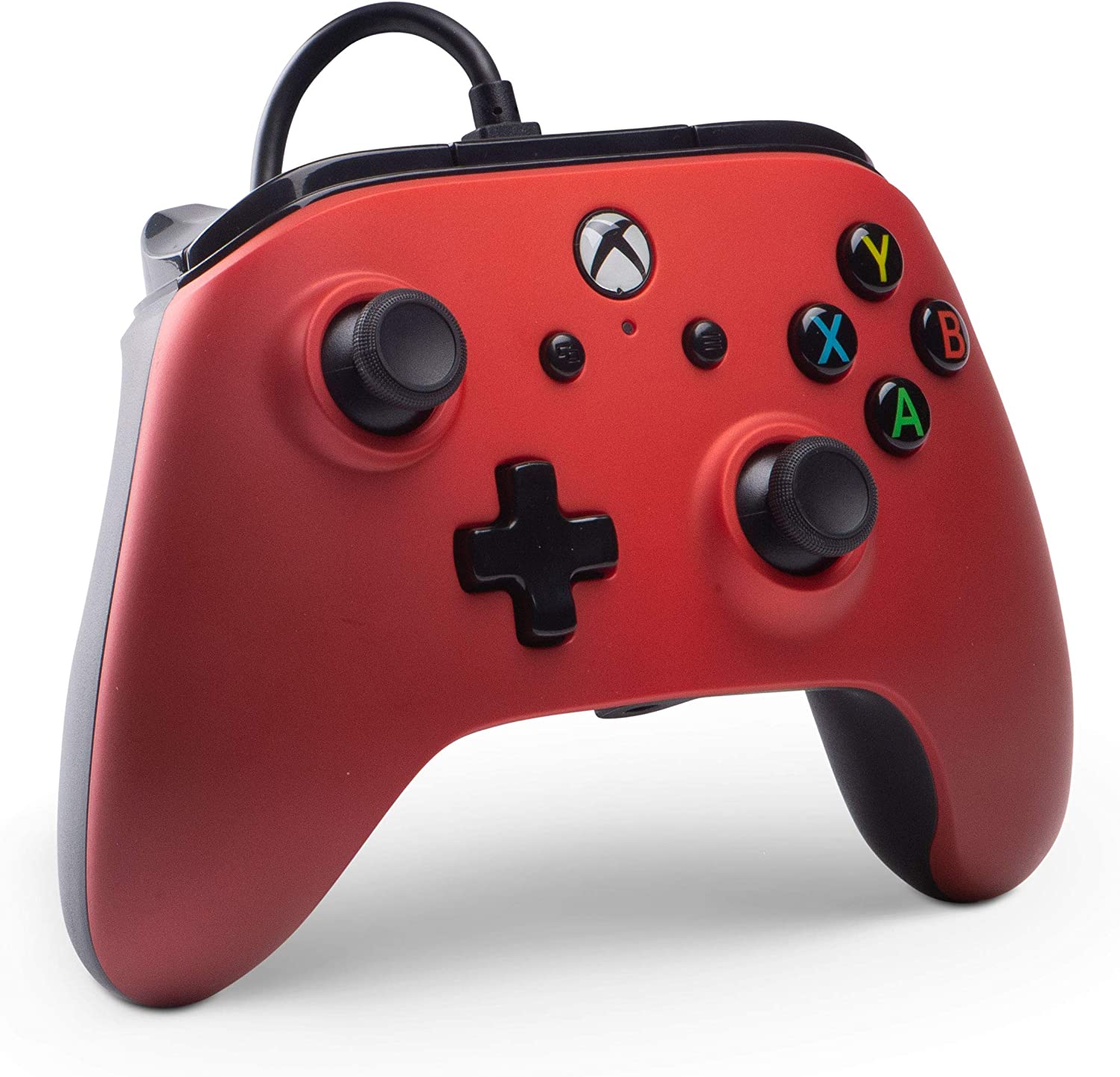 Comando PowerA com fios Crimson Fade (Xbox One/Series X/S/PC)