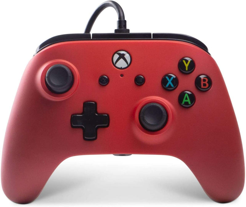 Comando PowerA com fios Crimson Fade (Xbox One/Series X/S/PC)
