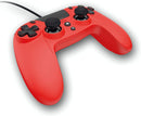Gioteck VX-4 Mando con cable PS4 Rojo