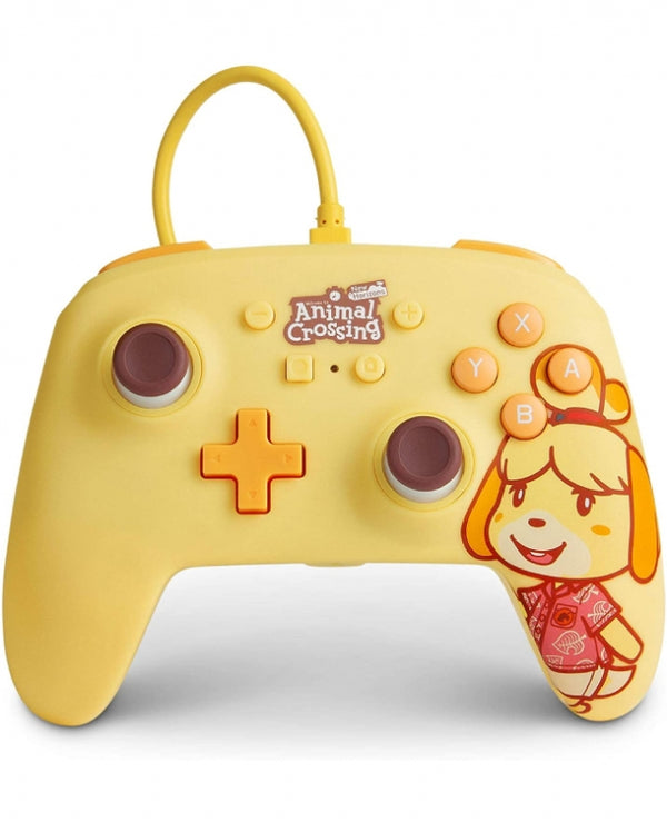 Official PowerA Wired Animal Crossing Isabelle Nintendo Switch Controller