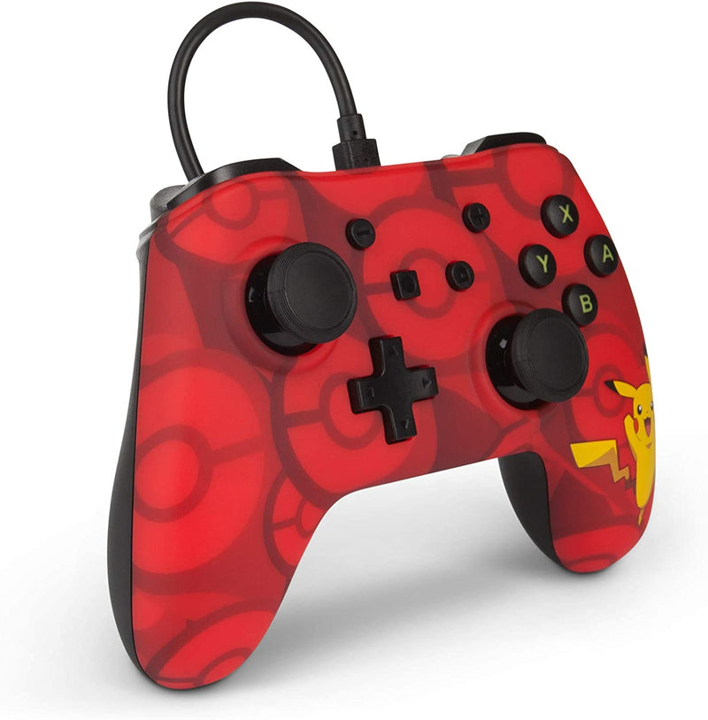 Official PowerA Wired Controller Pikachu Nintendo Switch