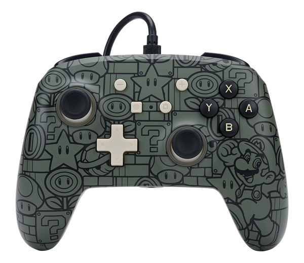 Manette filaire officielle PowerA Power Up Mario Nintendo Switch