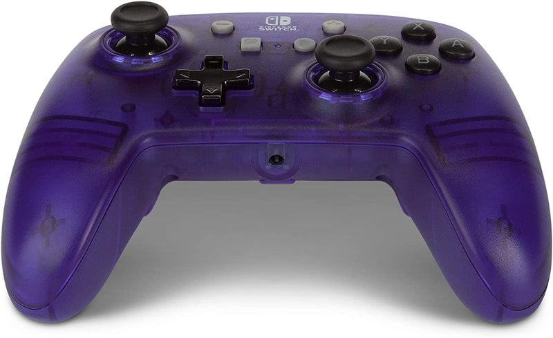 Mando con cable PowerA oficial de Nintendo Switch Purple Frost