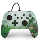 Mando con cable PowerA oficial Zelda Link Hyrule Nintendo Switch