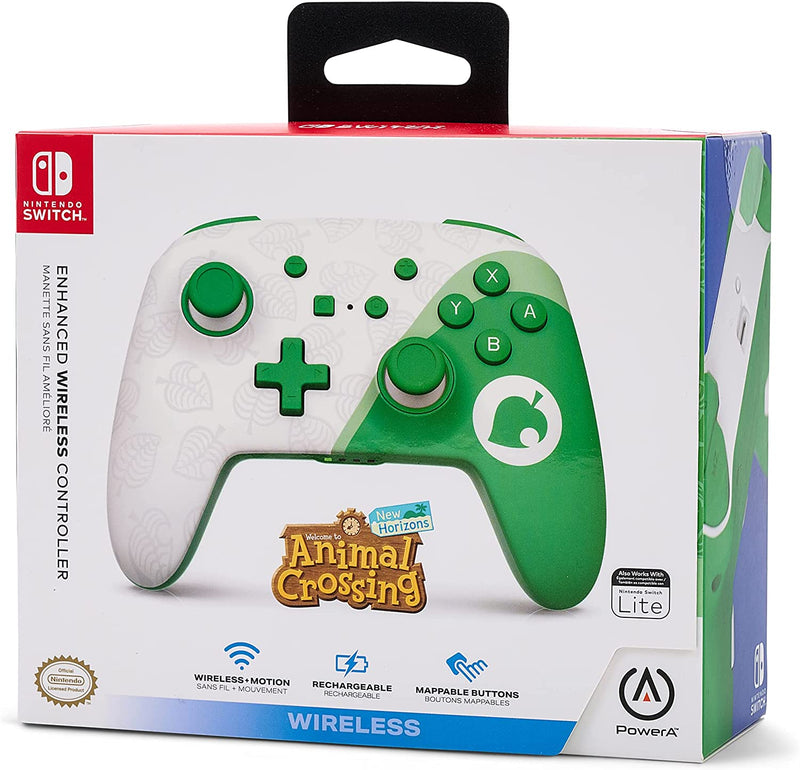 PowerA Wireless-Controller Animal Crossing Nook Inc. Nintendo-Schalter