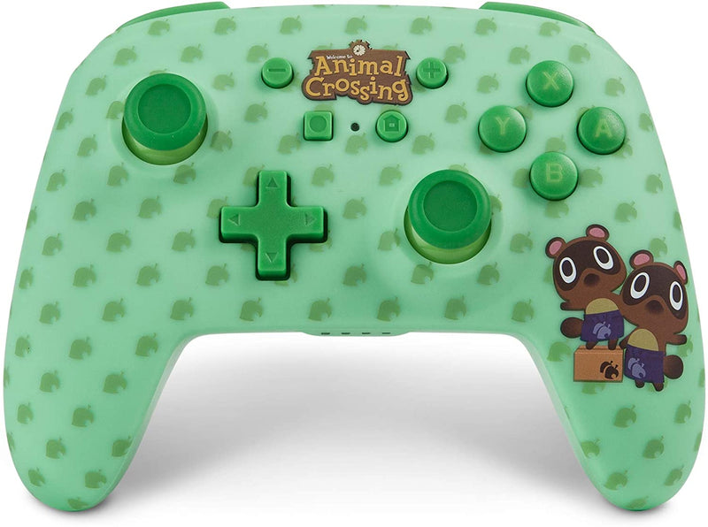 Animal Crossing Timmy & Tommy Nook Wireless PowerA Controller Nintendo Switch