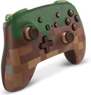 Minecraft Grass Nintendo Switch PowerA Wireless-Controller