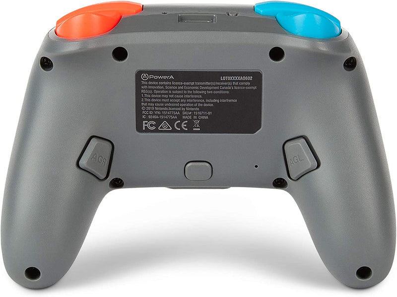 PowerA Wireless Controller Nano Grey Nintendo Switch