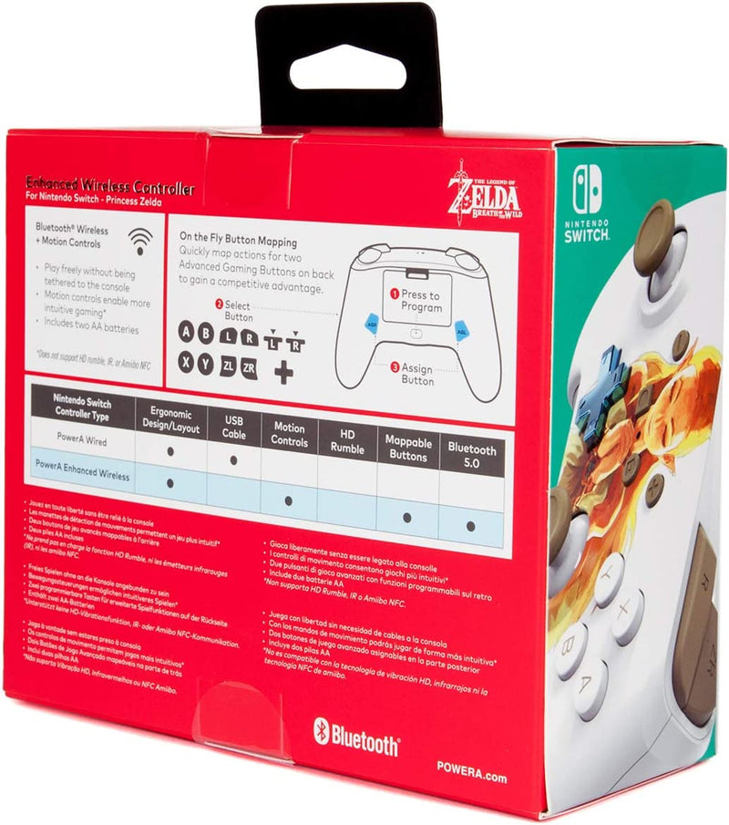 PowerA Wireless Controller Zelda:Breath of the Wild Nintendo Switch