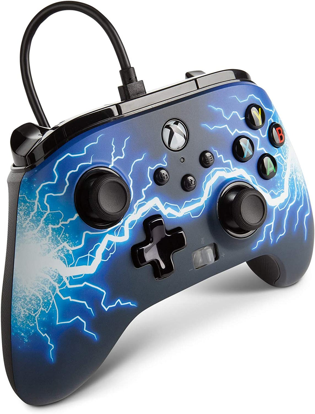 Comando Xbox Pc Comando PowerA com fios Arc Lightning (Xbox One/Series X/S/PC)