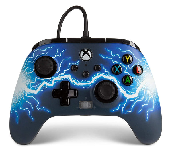 Comando PowerA com fios Arc Lightning (Xbox One/Series X/S/PC)